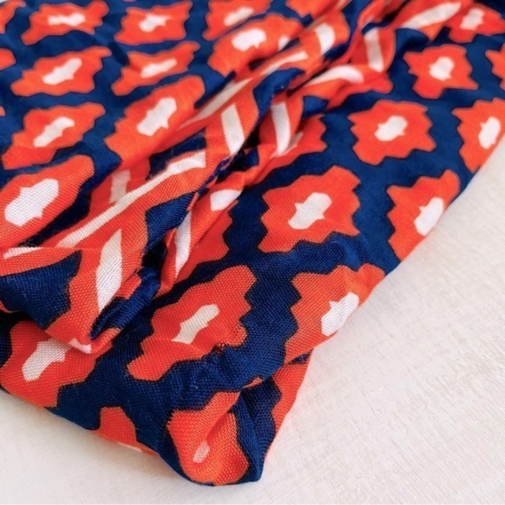 [Mud Pie] Game Day Mixed Print Lightweight Infinity Scarf
